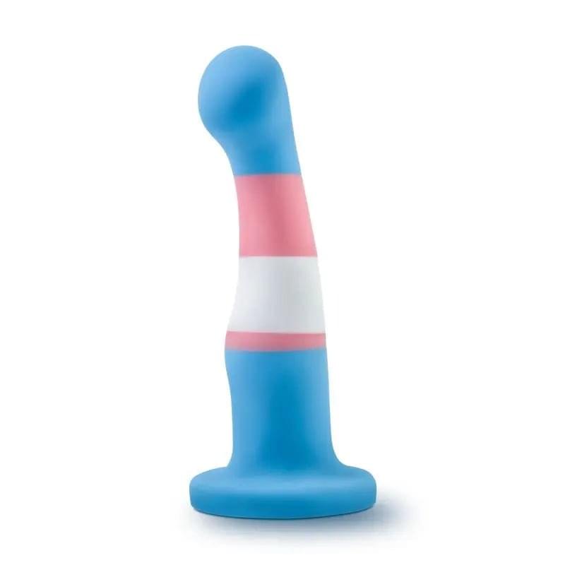 Avant Pride P2 True Blue Silicone Dildo Avant Discreet Intimate Essentials.