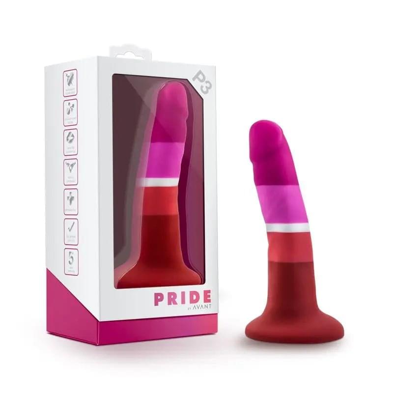Avant Pride P3 Beauty Silicone Dildo Avant Discreet Intimate Essentials.