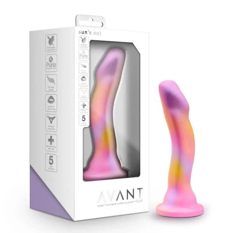 Avant Suns Out Pink Silicone Dildo Avant Discreet Intimate Essentials.