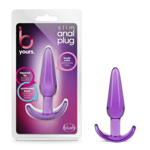 B Yours Slim Anal Plug -  10.8 cm Butt Plug Blush Novelties Discreet Intimate Essentials.