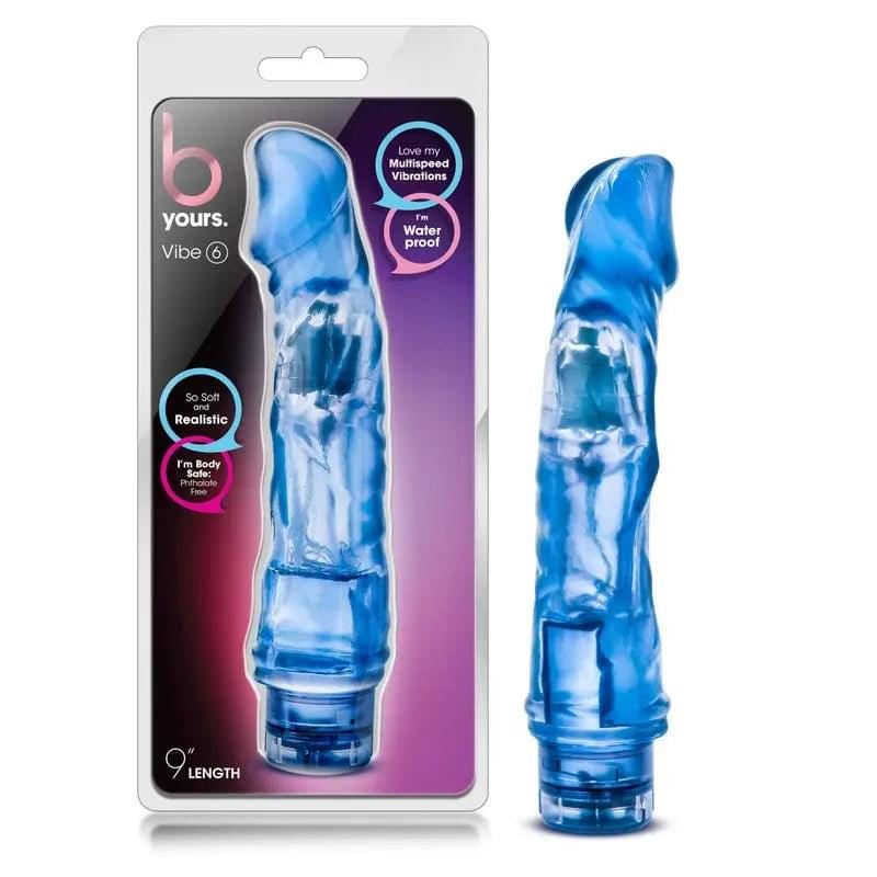B Yours Vibe 6 Blue B Yours Discreet Intimate Essentials.