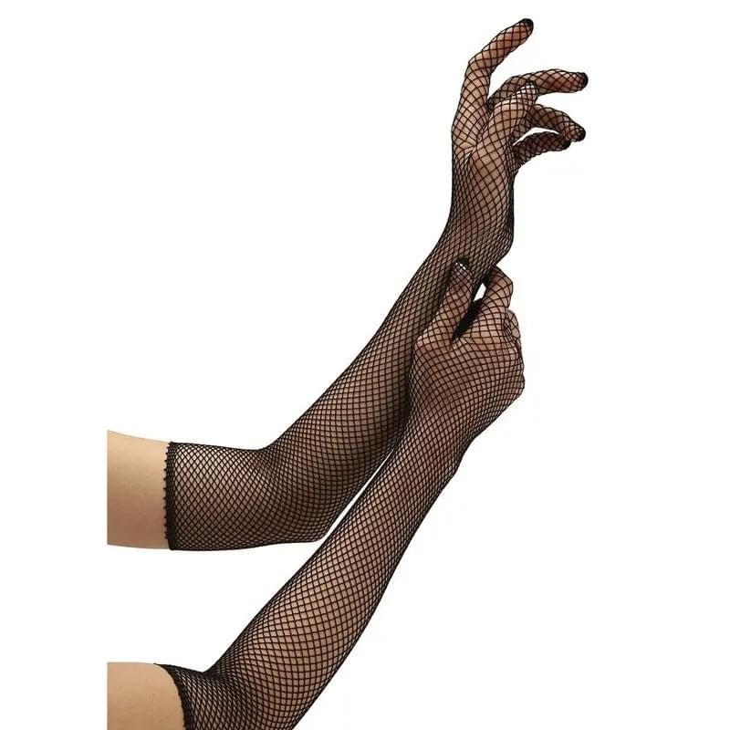 Baci White Label Fishnet Opera Glove -  Gloves Xgen Products Discreet Intimate Essentials.