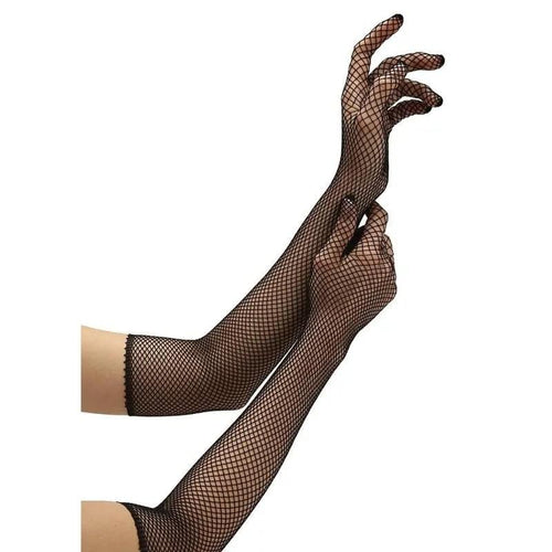 Baci White Label Fishnet Opera Glove -  Gloves Xgen Products Discreet Intimate Essentials.