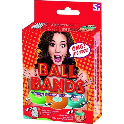 Ball Bands Gummy Cock Ring Hott Products Discreet Intimate Essentials.