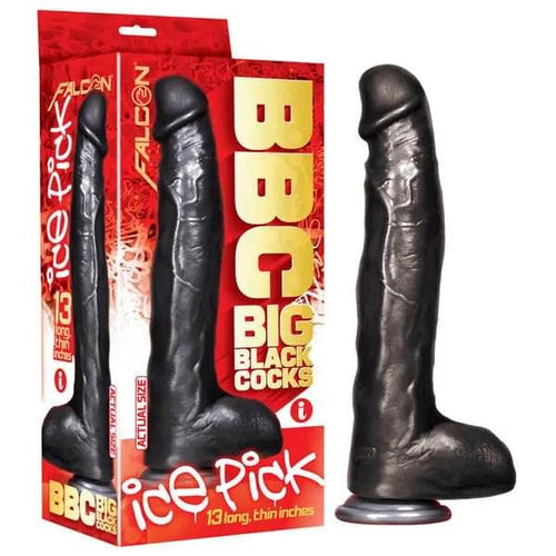 BBC (Big  Cocks) - Ice Pick -  33 cm (13'') Dong Icon Brands Discreet Intimate Essentials.
