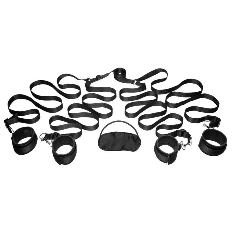 Bedroom Restraint Kit Black Frisky Discreet Intimate Essentials.