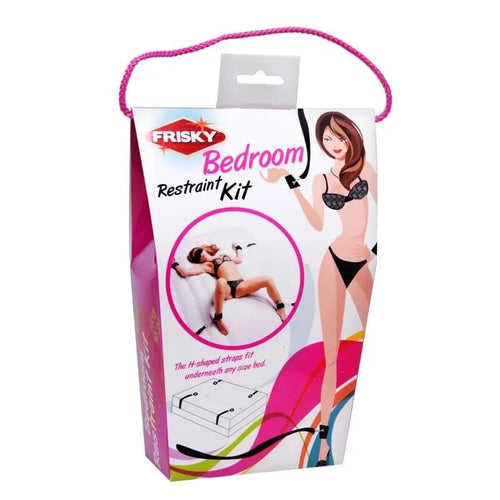 Bedroom Restraint Kit Black Frisky Discreet Intimate Essentials.