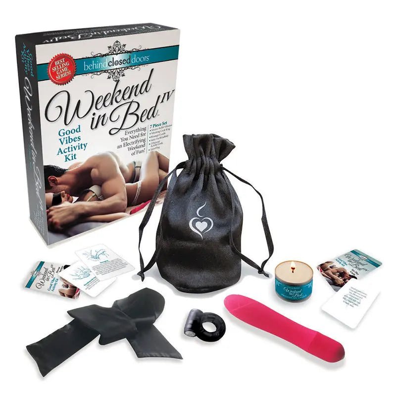 Shop affordable quality Behind Closed Doors - Weekend In Bed IV - Good Vibes Activity Kit - Discreet Intimate Essentials - GAMES - Little Genie