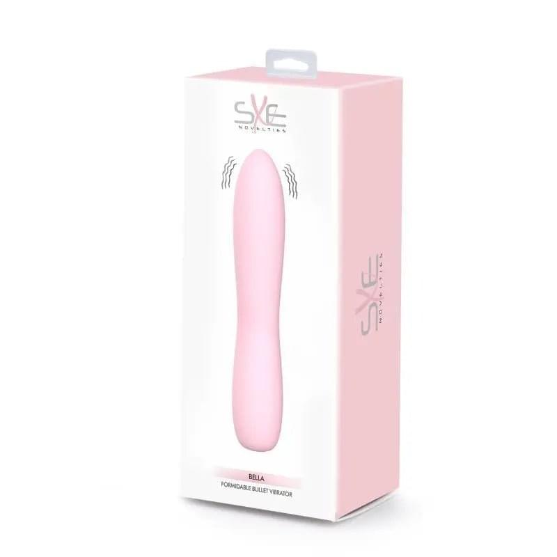Bella Silicone 140mm Bullet Massager Pink SXE Discreet Intimate Essentials.
