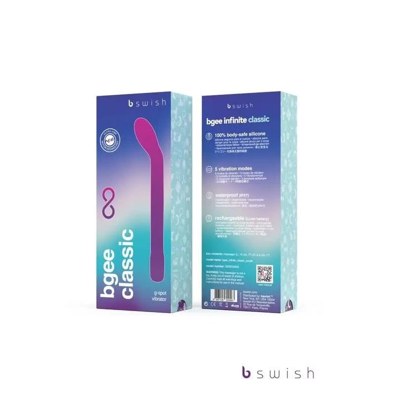 Bgee Infinite Classic Purple Bswish Discreet Intimate Essentials.