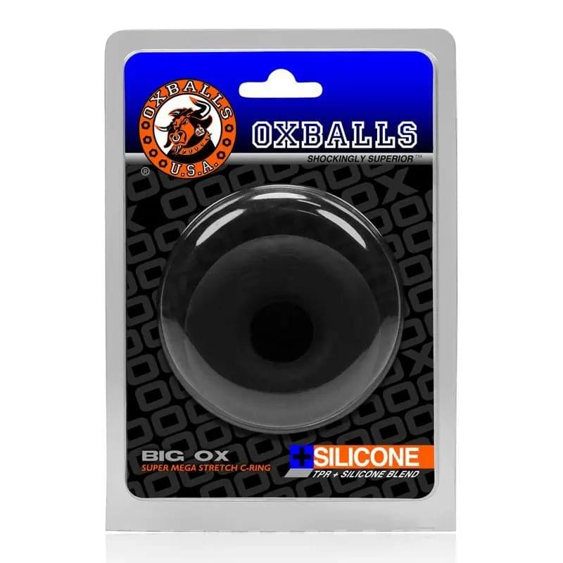 Big Ox Cockring Black Ice OxBalls Discreet Intimate Essentials.