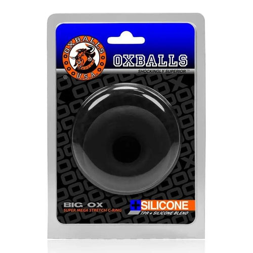 Big Ox Cockring Black Ice OxBalls Discreet Intimate Essentials.