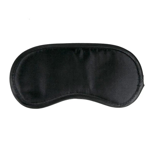 Black Satin Eye Mask Fetish Collection Discreet Intimate Essentials.