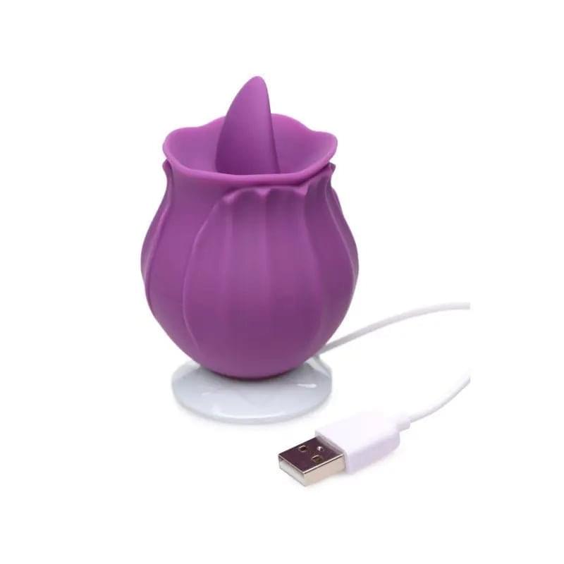 Bloomgasm Wild Violet 10X Licking Bloomgasm Discreet Intimate Essentials.