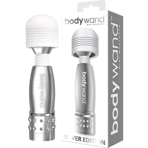 Bodywand Mini - Silver Mini Massager Wand Bodywand Discreet Intimate Essentials.