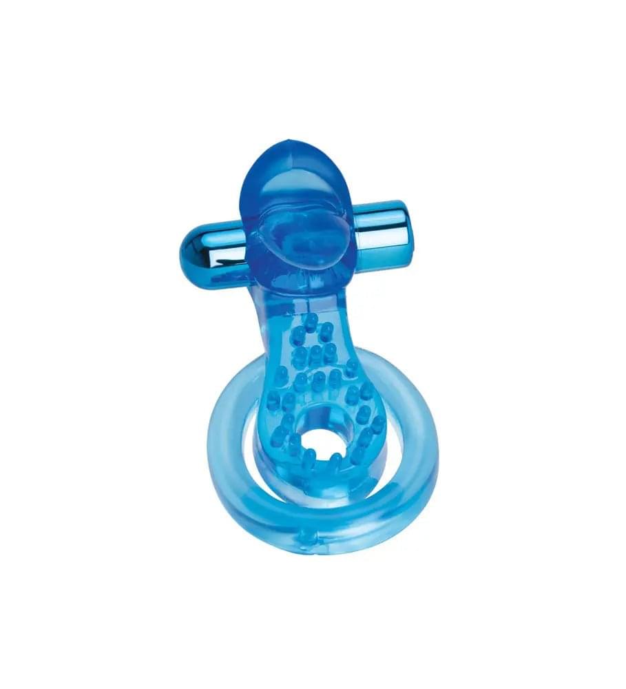 Bodywand Rechargeable Duo Ring with Clit Tickler -  USB Rechargeable Vibrating Cock Ring Bodywand Discreet Intimate Essentials.