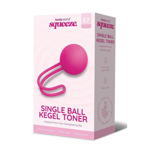 Bodywand Squeeze Single Ball Kegel Toner -  Kegel Ball - 37 grams Bodywand Discreet Intimate Essentials.