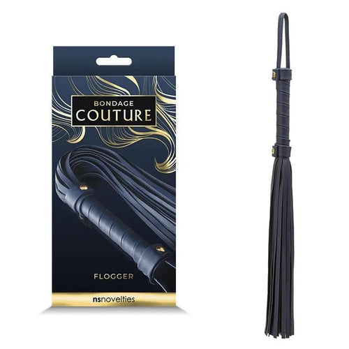 Bondage Couture Flogger -  -  Flogger Whip NS Novelties Discreet Intimate Essentials.