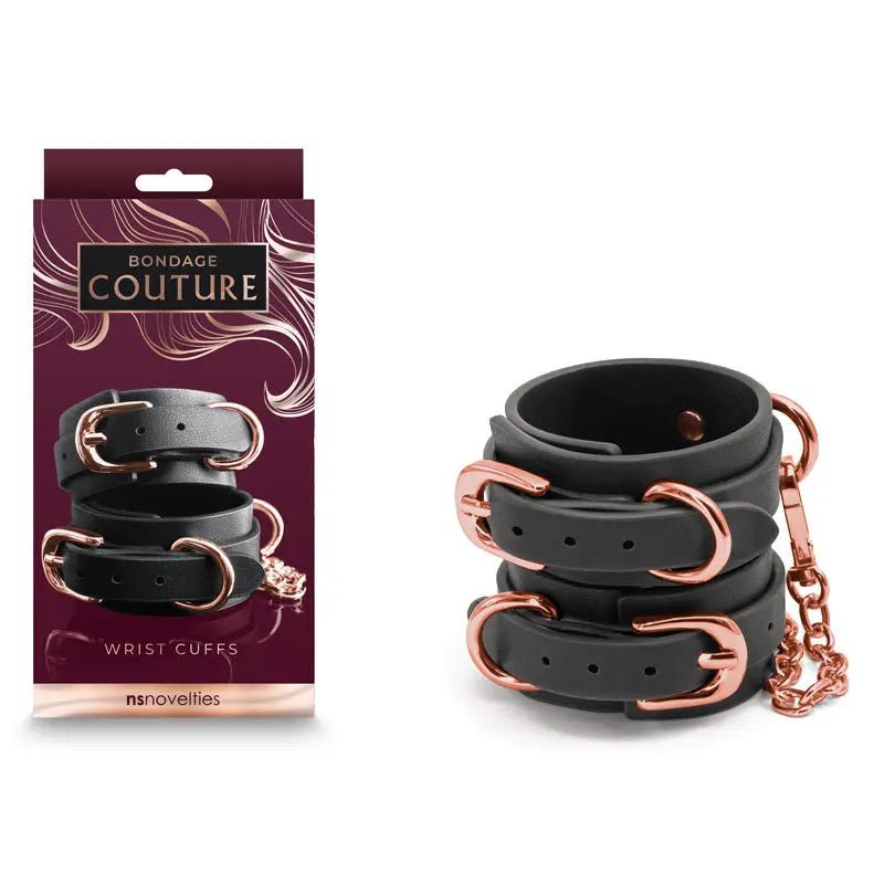 Shop affordable quality Bondage Couture Wrist Cuffs - Restraints - Discreet Intimate Essentials - BONDAGE-TOYS - NS Novelties