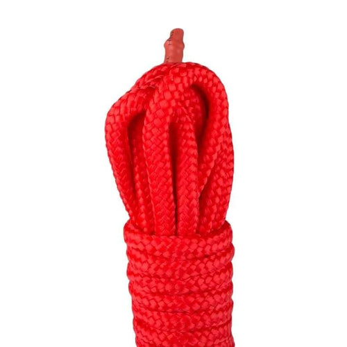 Bondage Rope 5m Red Fetish Collection Discreet Intimate Essentials.
