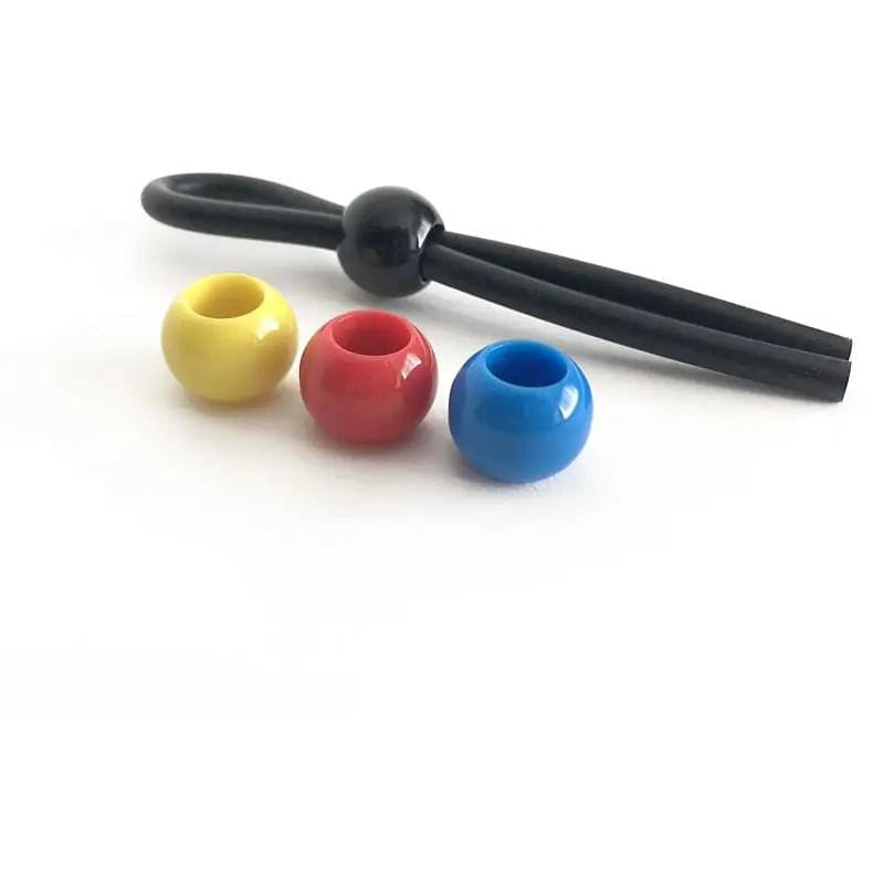 Boneyard Cock Leash Single -  Adjustable Cock Lasso Ring C1 Releasing Discreet Intimate Essentials.