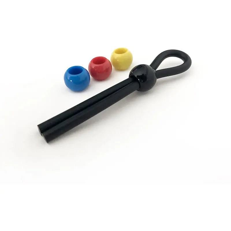 Boneyard Cock Leash Single -  Adjustable Cock Lasso Ring C1 Releasing Discreet Intimate Essentials.