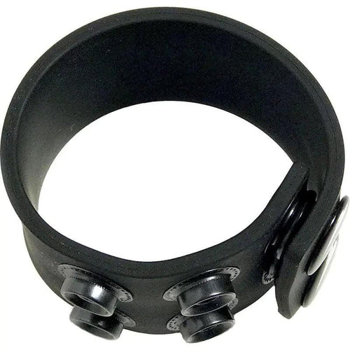 Boneyard Silicone Ball Strap  -  3-Snap 4 cm Adjustable Ball Stretcher Ring C1 Releasing Discreet Intimate Essentials.