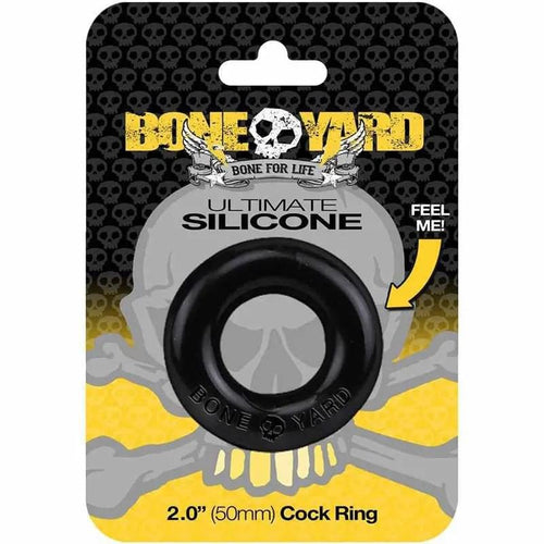 Boneyard Ultimate Silicone Ring  -  50mm Cock Ring C1 Releasing Discreet Intimate Essentials.