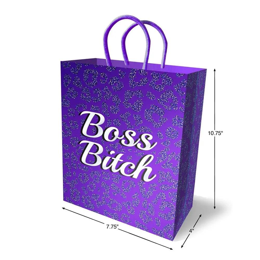 Boss Bitch Gift Bag - Novelty Gift Bag Little Genie Discreet Intimate Essentials.
