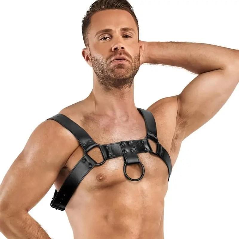 Bruno Bondage Harness Black Bedroom Fantasies Discreet Intimate Essentials.