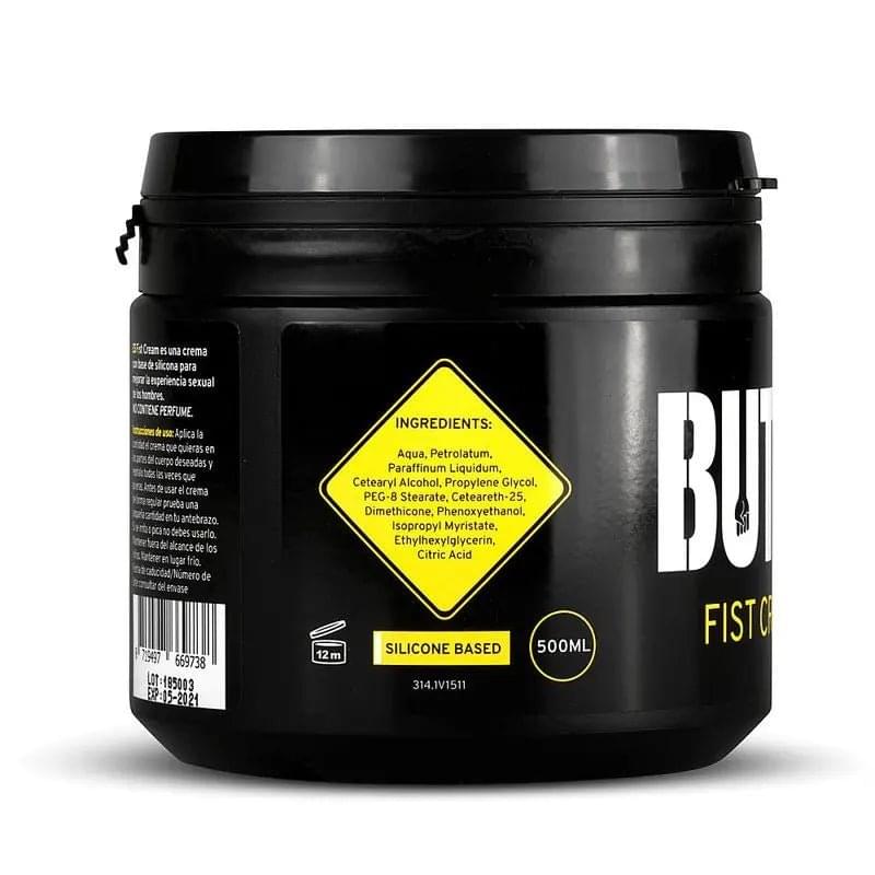 BUTTR Fisting Cream Silicone Based 500ml BUTTR Discreet Intimate Essentials.
