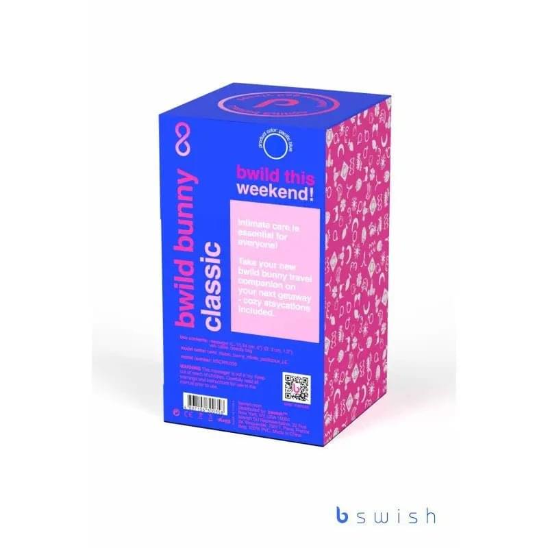 Bwild Bunny Classic Infinite Limited Edition Pacific Blue Bswish Discreet Intimate Essentials.