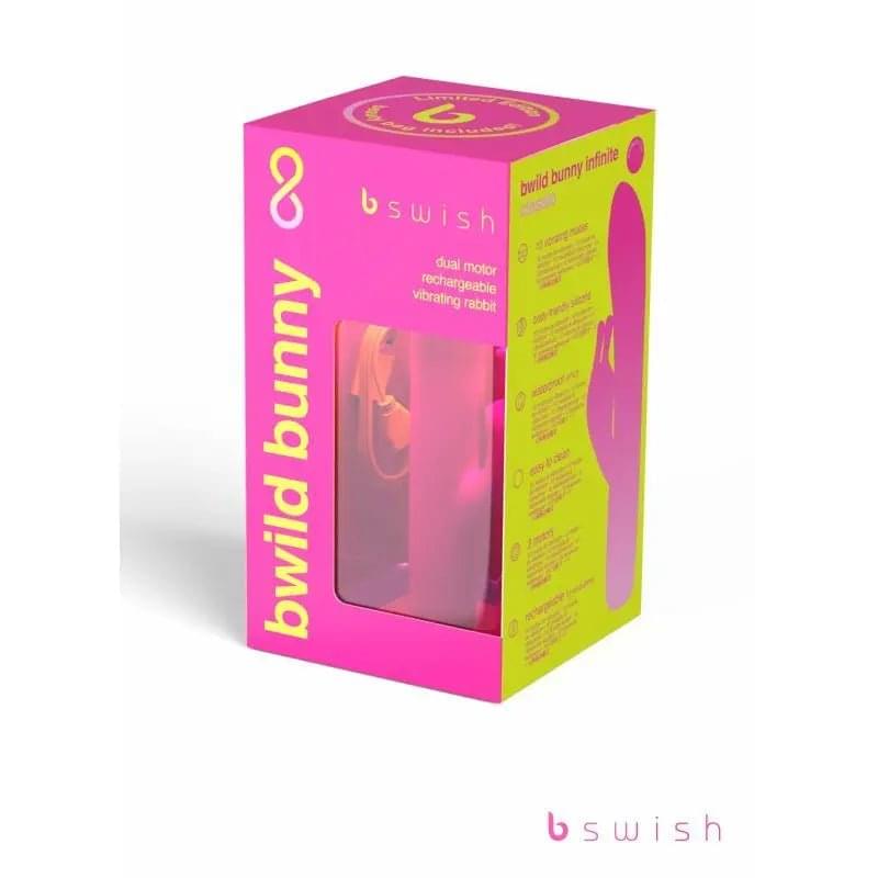 Bwild Bunny Classic Infinite Limited Edition Sunset Pink Bswish Discreet Intimate Essentials.
