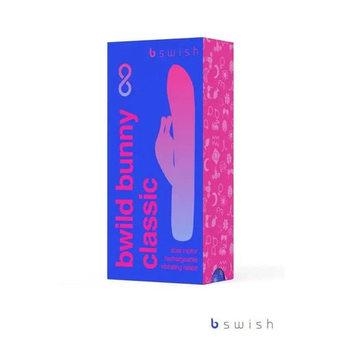 Bwild Bunny Classic Infinite Pacific Blue Bswish Discreet Intimate Essentials.