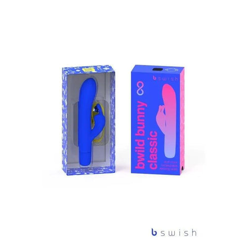 Bwild Bunny Classic Infinite Pacific Blue Bswish Discreet Intimate Essentials.