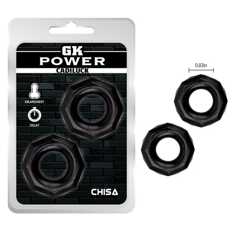 Cadiluck 2 Pc Nut Ring Set GK Power Discreet Intimate Essentials.