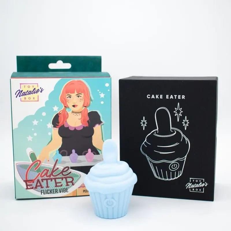 Cake Eater Clit Flicker Stimulator Blue Natalies Toy Box Discreet Intimate Essentials.