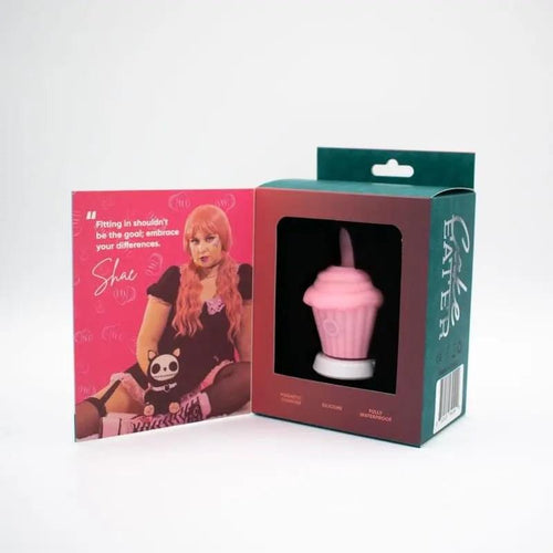 Cake Eater Clit Flicker Stimulator Pink Natalies Toy Box Discreet Intimate Essentials.