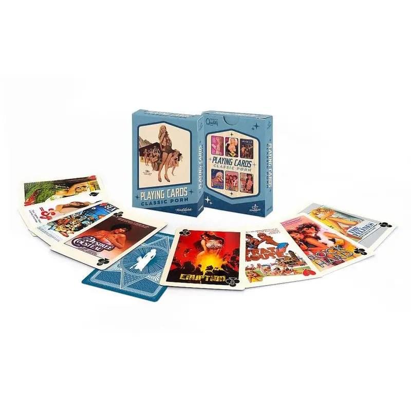 Classic Porn Playing Cards Wood Rocket Discreet Intimate Essentials.