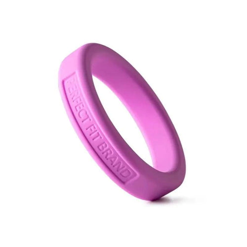 Classic Silicone Medium Stretch Penis Ring 44mm Pink PerfectFit Discreet Intimate Essentials.