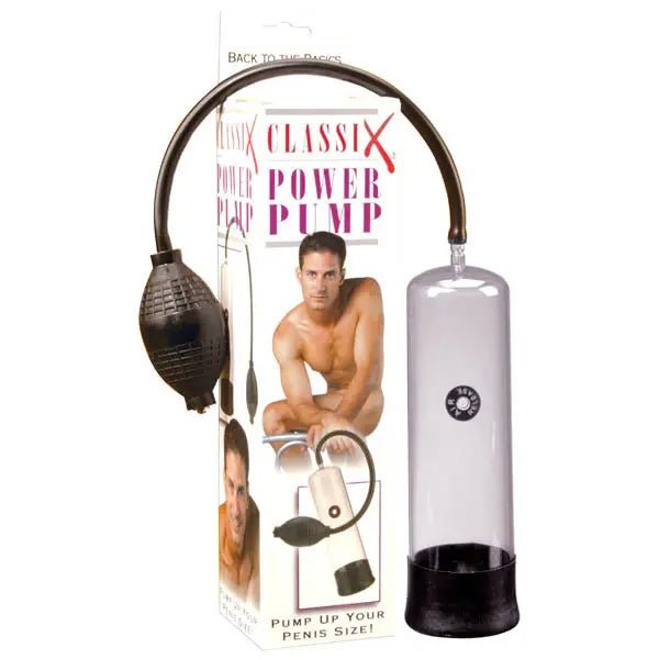 Shop affordable quality Classix Power Pump - Clear Penis Pump - Discreet Intimate Essentials - PUMPS - Pipedream