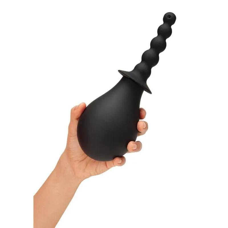 CleanScene 4 Piece Soft Squeeze Beaded Anal Douche Set with Flared Base - 250 ml Capacity with Free Travel Douche Included Xgen Products Discreet Intimate Essentials.