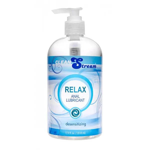 Shop affordable quality CleanStream Relax Anal Lubricant - Desensitising Lubricant - 518 ml (17.5 oz) Pump Bottle - Discreet Intimate Essentials - LOTIONS & LUBES - XR Brands