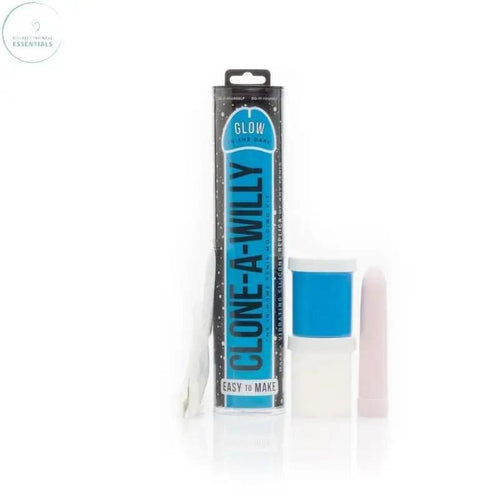 Clone a Willy Glow Blue Clone a Willy Discreet Intimate Essentials.
