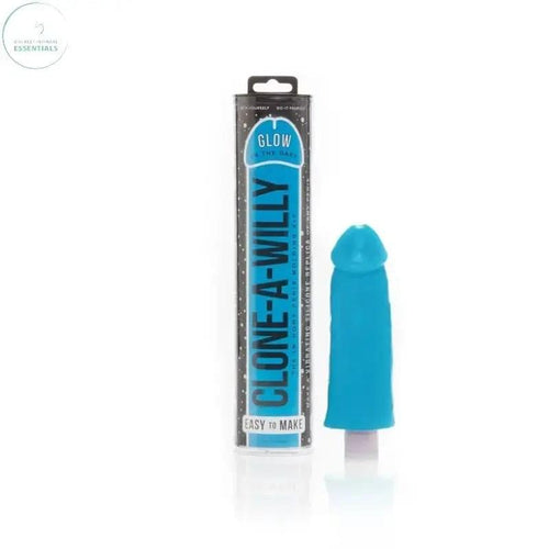 Clone a Willy Glow Blue Clone a Willy Discreet Intimate Essentials.
