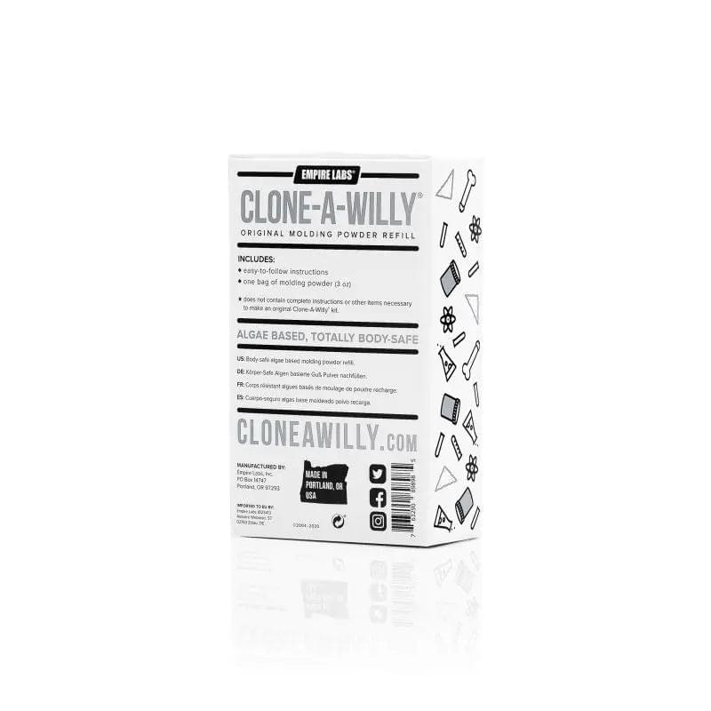 Clone A Willy Kit Molding Powder Refill 85g Box Clone a Willy Discreet Intimate Essentials.