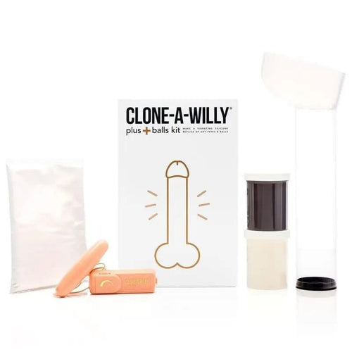 Clone a Willy Plus Balls Kit Deep Skin Tone Clone a Willy Discreet Intimate Essentials.