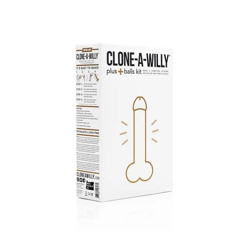 Clone a Willy Plus Balls Kit Deep Skin Tone Clone a Willy Discreet Intimate Essentials.