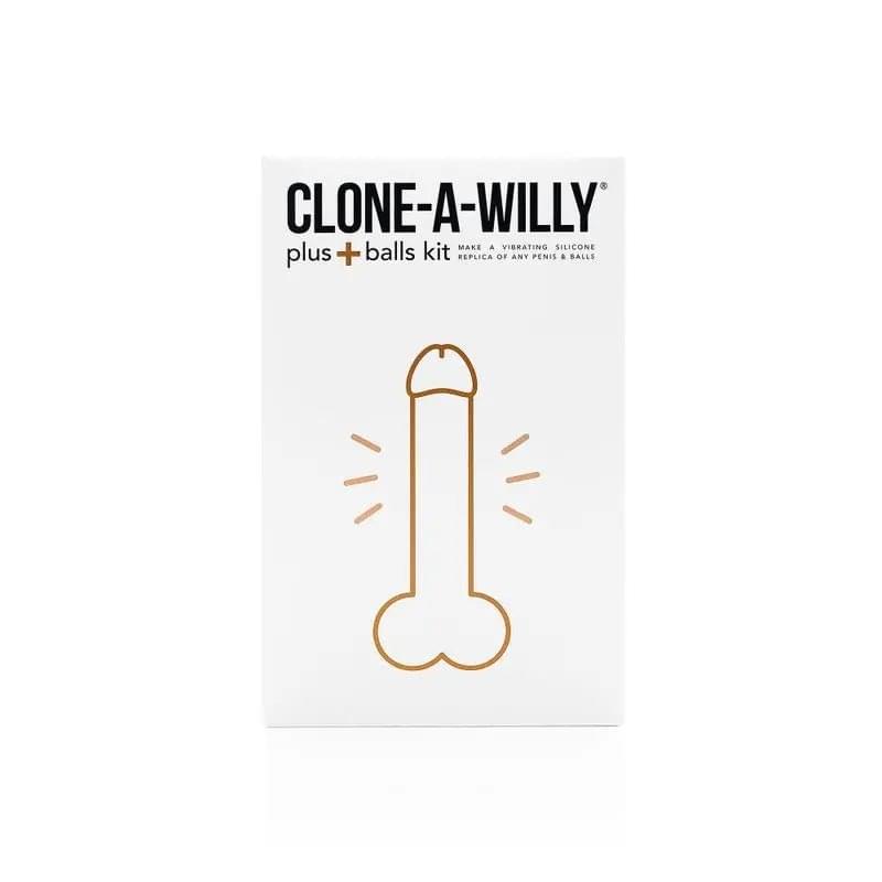Clone a Willy Plus Balls Kit Deep Skin Tone Clone a Willy Discreet Intimate Essentials.