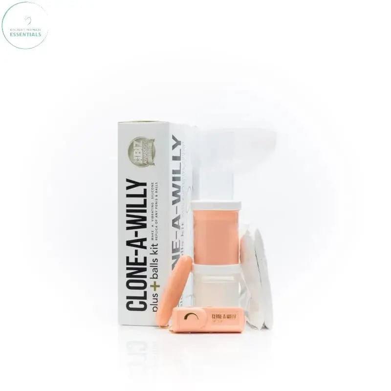 Clone a Willy Plus Balls Kit Light Skin Tone Clone a Willy Discreet Intimate Essentials.